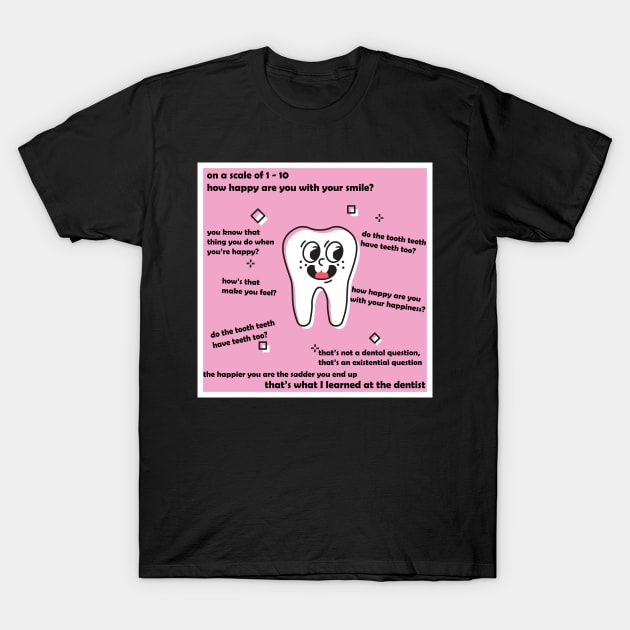 Do the Tooth Teeth have Teeth Too? T-Shirt by MarzipanMushroom